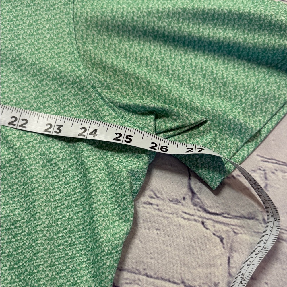 Johnnie-O Embroidered Green Golf UPF50 Sun Protection Polo Shirt - Troon - Picture 3 of 5